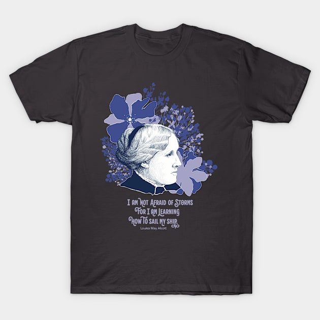 Louisa May Alcott T-Shirt by witchcave